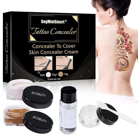 tattoo cover makeup walmart|covering tattoo with concealer waterproof.